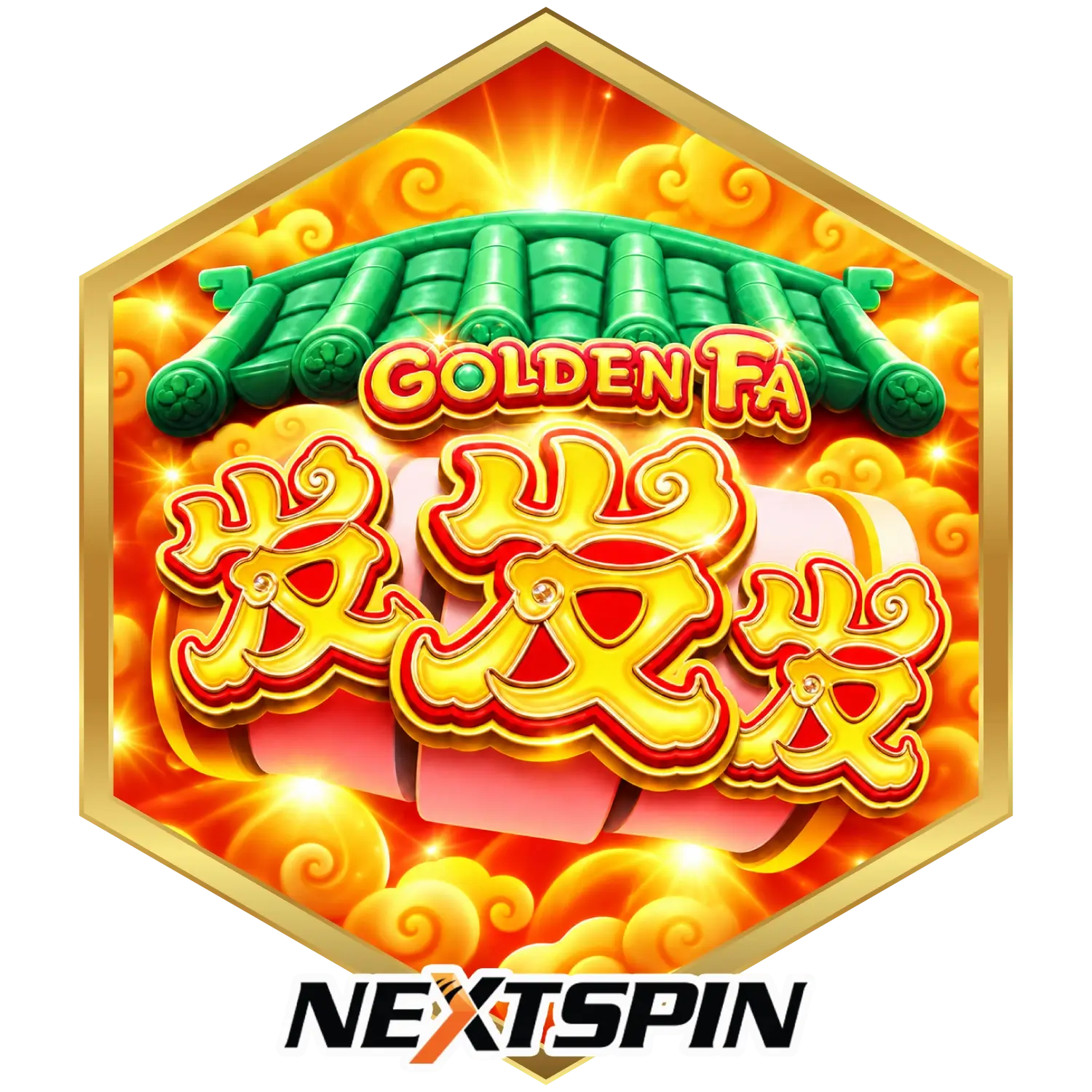 Nextspin Golden Fa Logo Game
